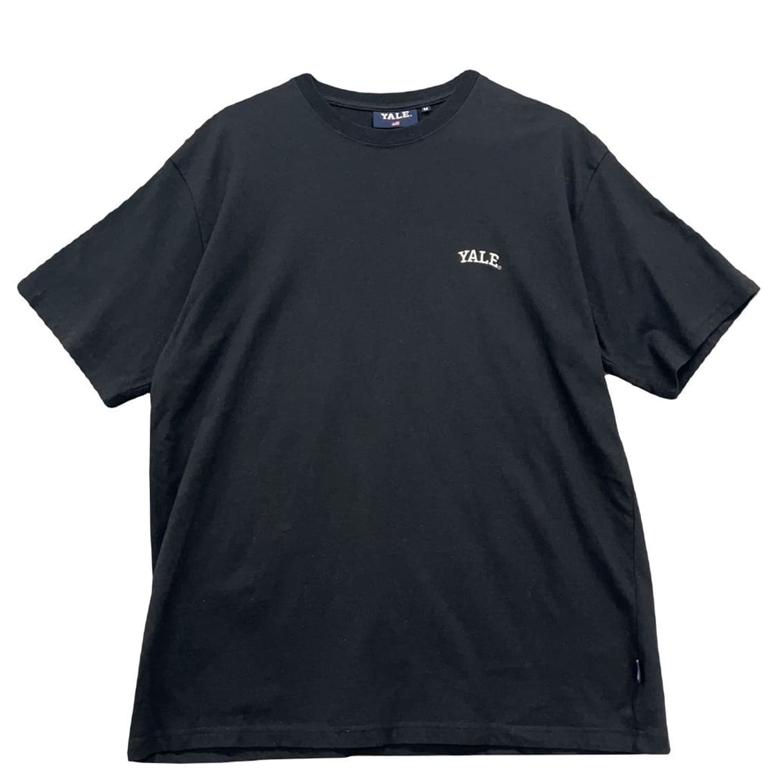 예일 YALE 블랙 반팔티 M00107 상품이미지1