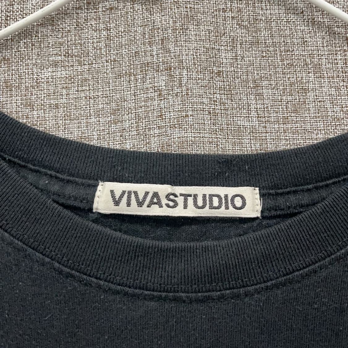 비바스튜디오 블랙 고양이 반팔티 105 M00113 상품이미지3