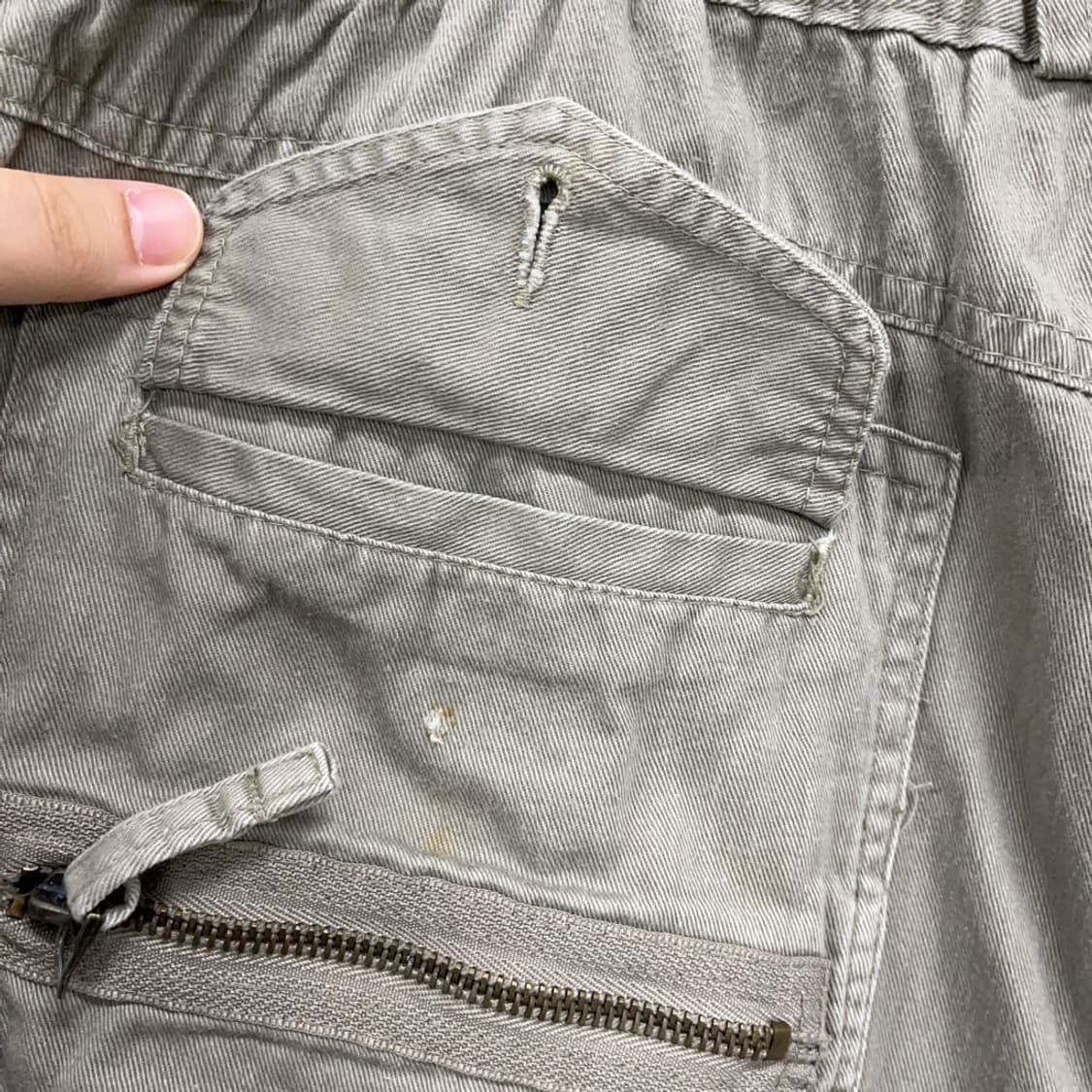 빈티지 멀티포켓 카고 반바지 32인치 K03251 상품이미지4