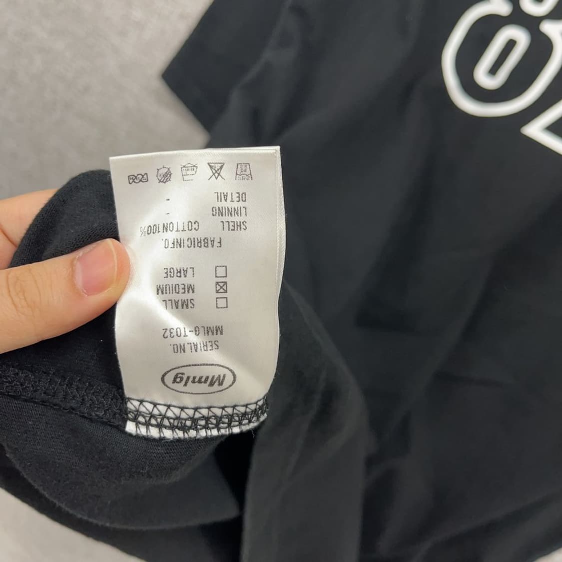 MMLG 자수패치 반팔티 105 K03269 상품이미지4