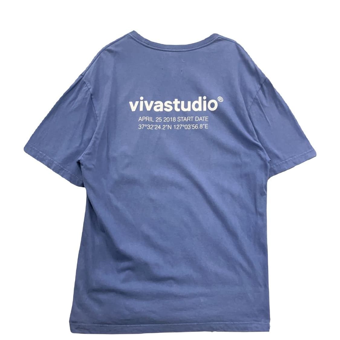 비바스튜디오 백로고 반팔티 105 K03186 상품이미지2