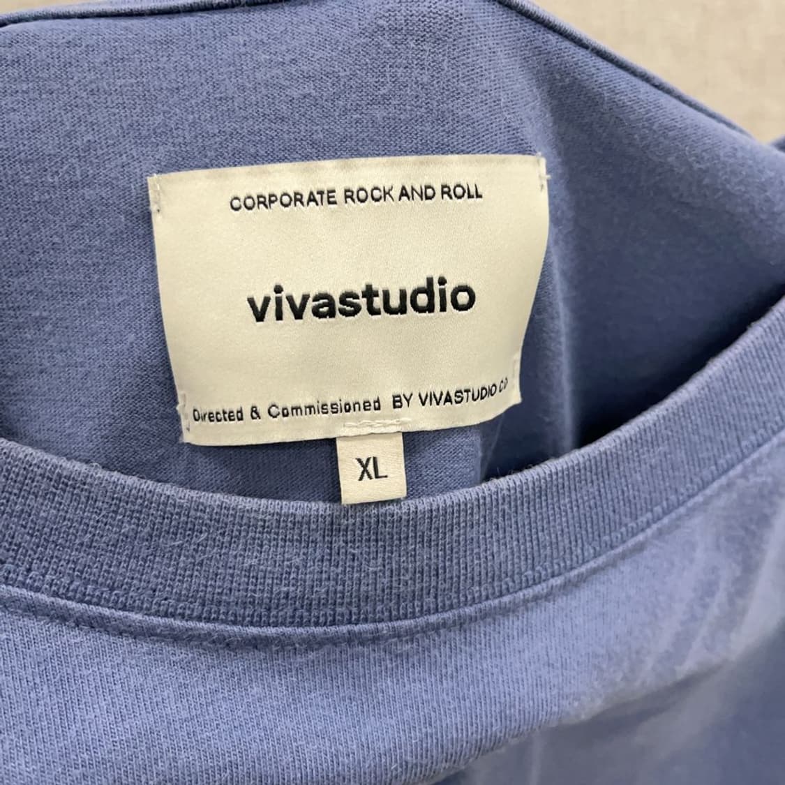 비바스튜디오 백로고 반팔티 105 K03186 상품이미지3