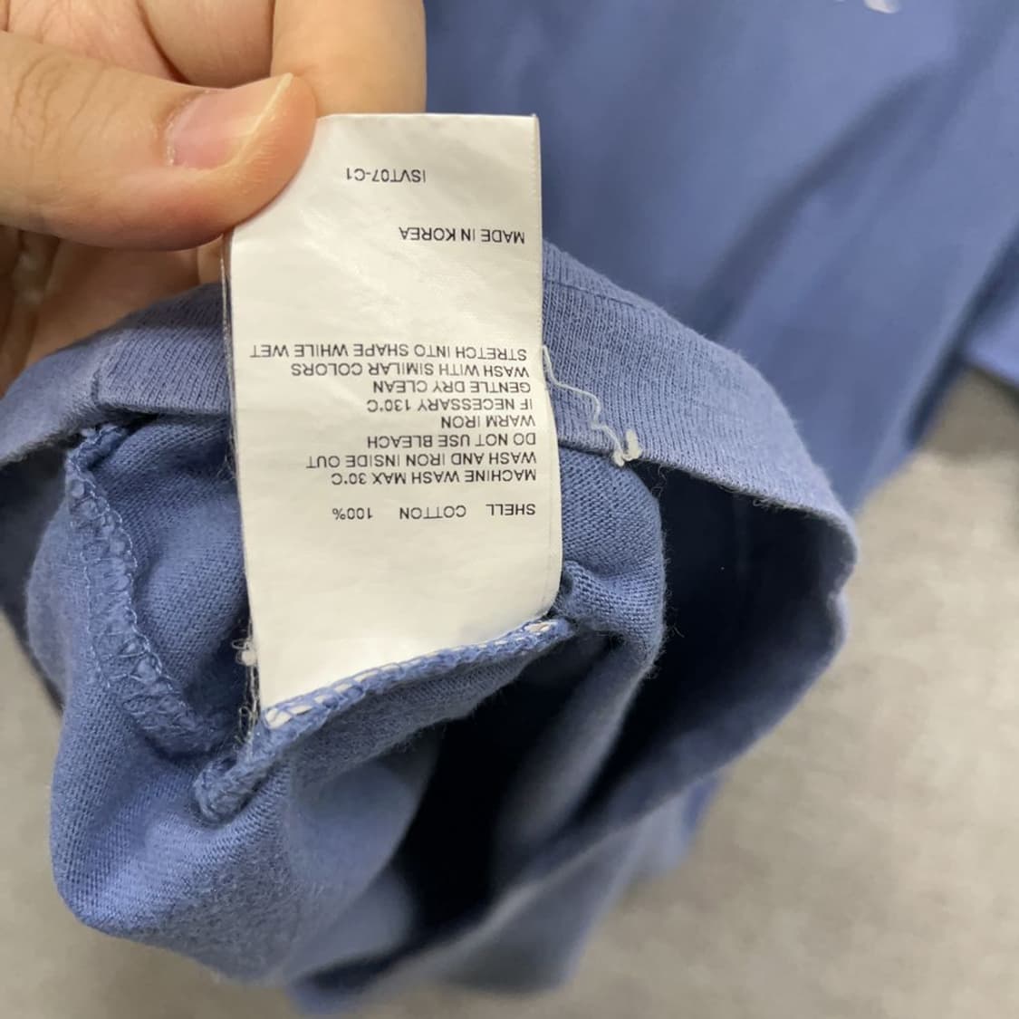 비바스튜디오 백로고 반팔티 105 K03186 상품이미지4