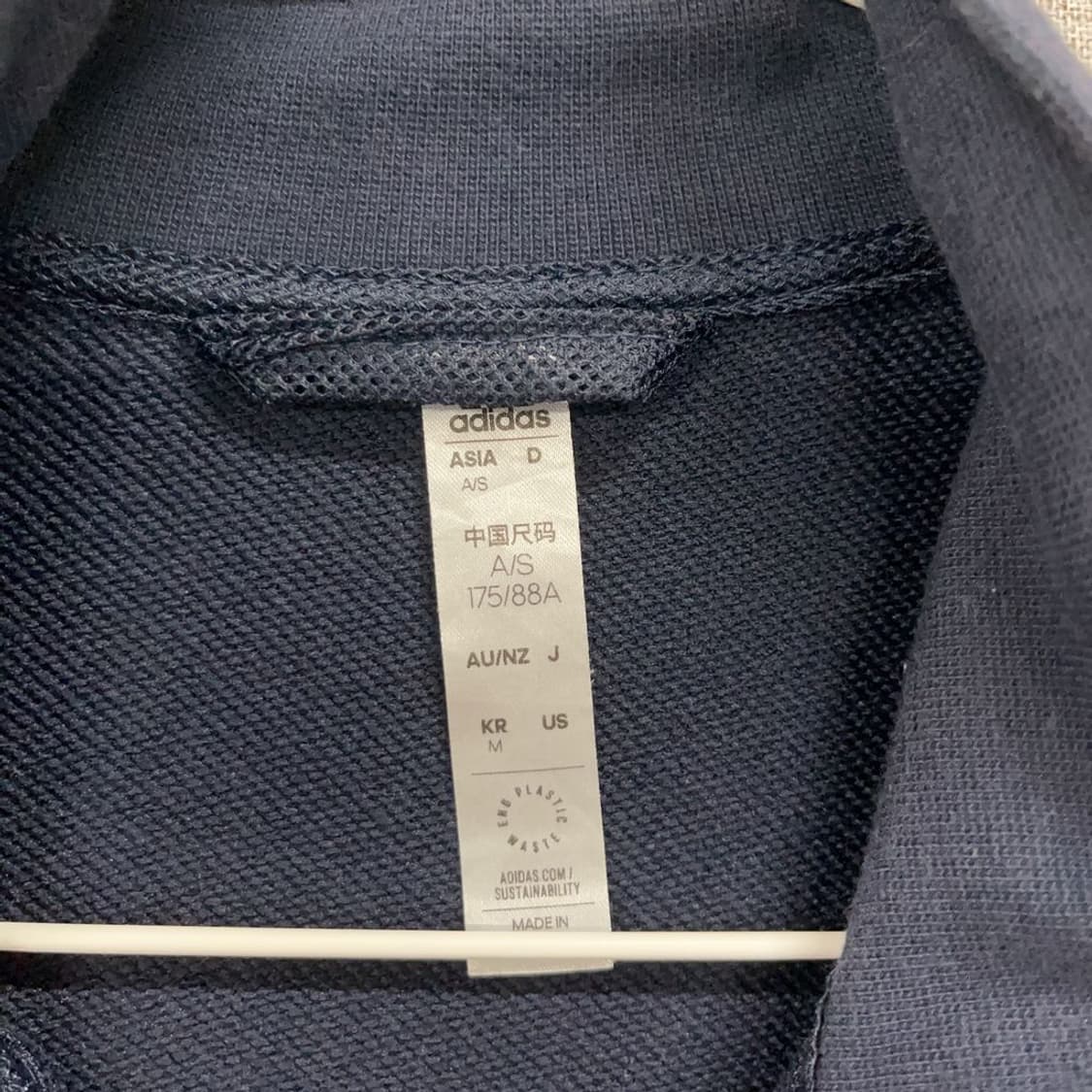 아디다스 삼선 네이비 집업 95 K03379 상품이미지3