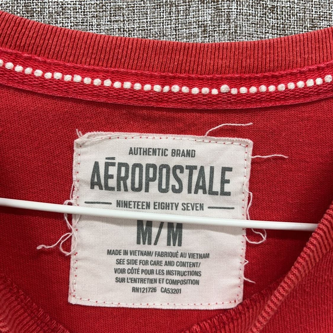 에어로파스탈 빈티지 반팔티 95 K03396 상품이미지3