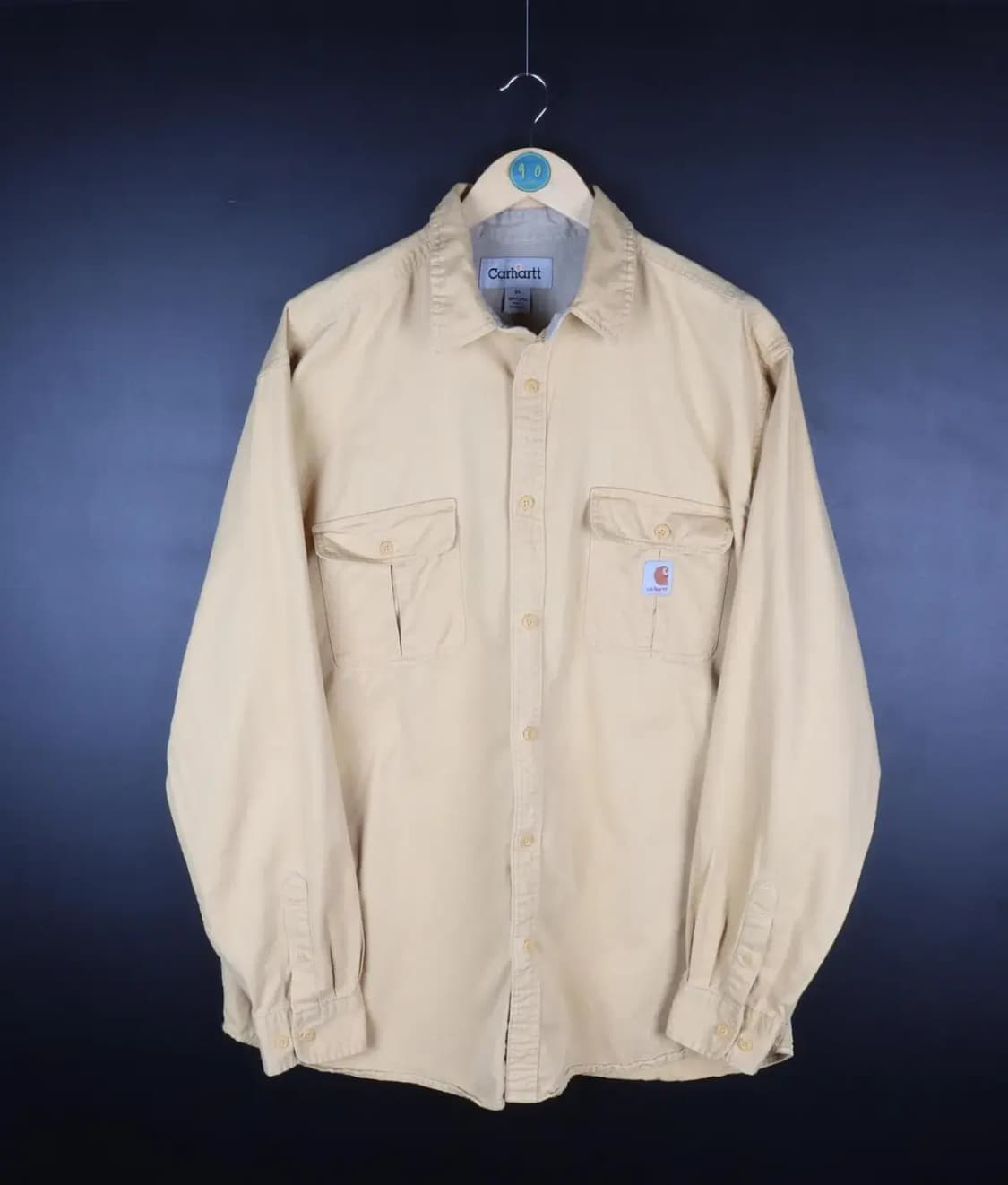 [2XL] 칼하트 진노랑 오버핏 셔츠 상품이미지1