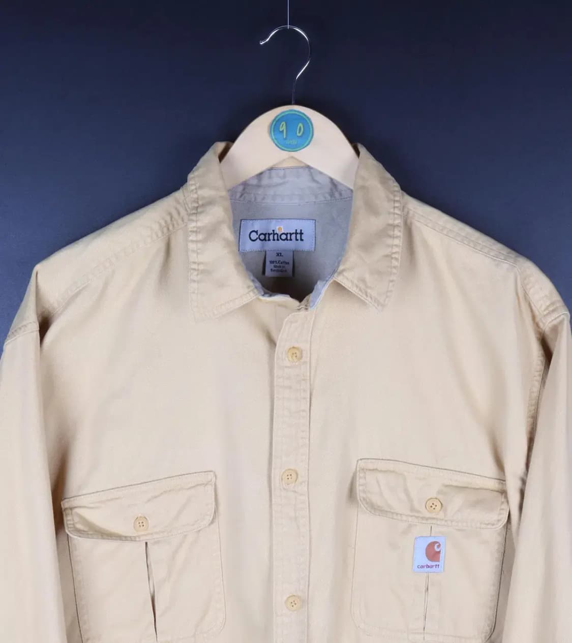 [2XL] 칼하트 진노랑 오버핏 셔츠 상품이미지2