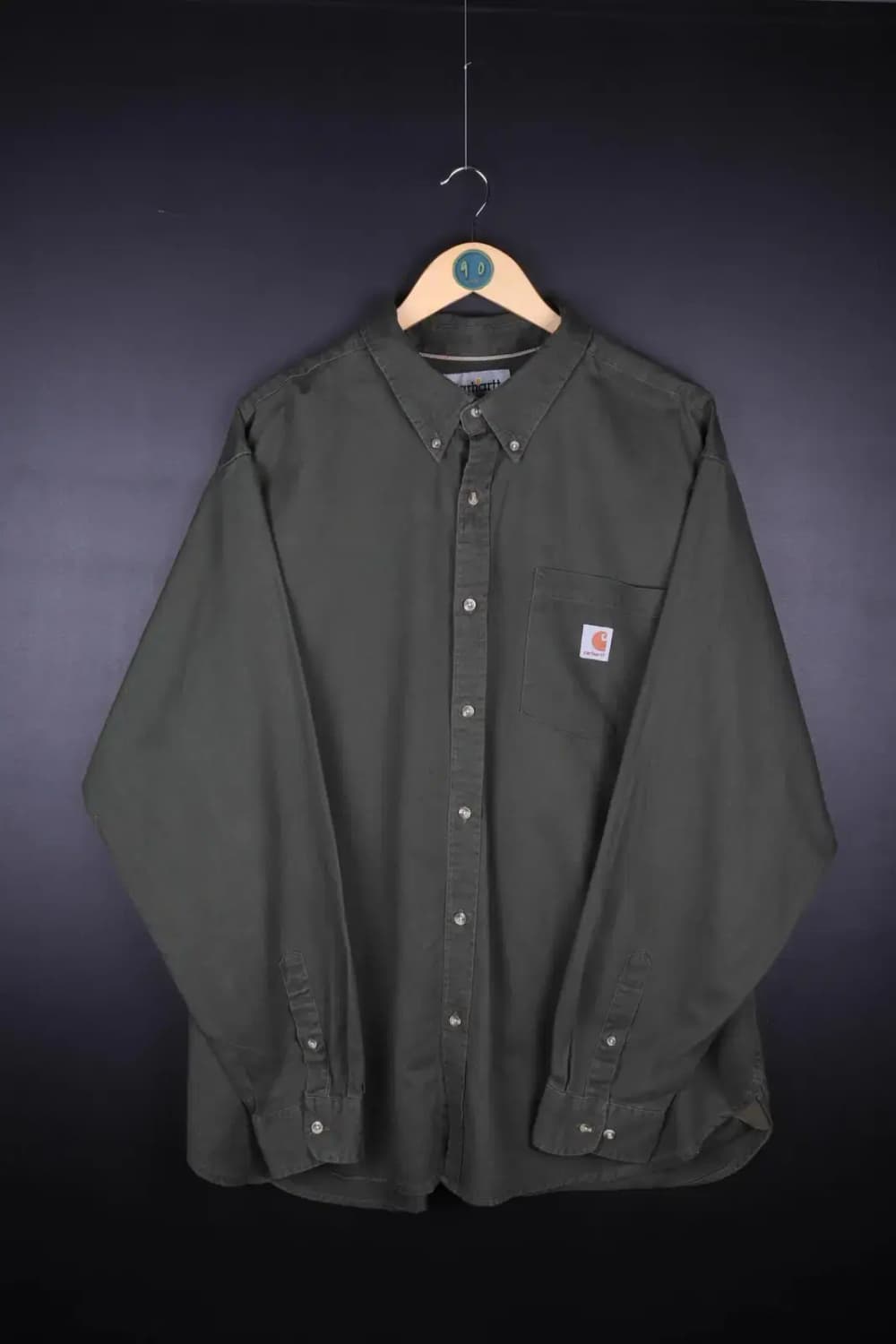 [2XL] 칼하트 곤카키 오버핏 셔츠 상품이미지1