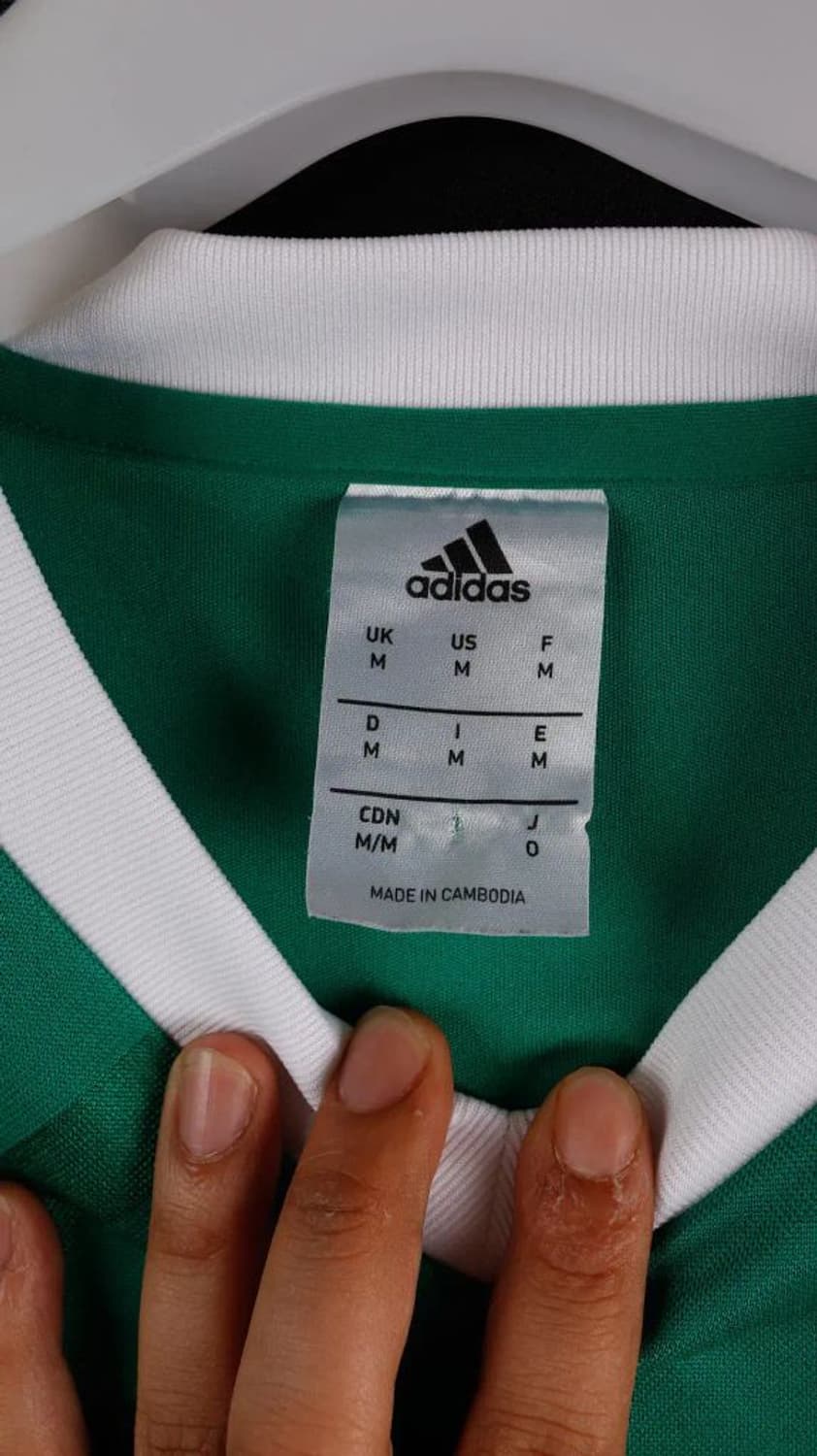 [M] 아디다스 그린 축구반팔 유니폼 상품이미지2