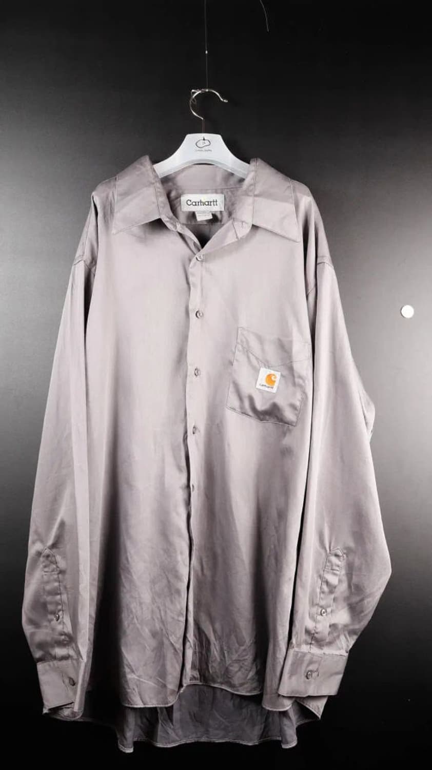 [2XL] 칼하트 원포켓 연그레이셔츠 상품이미지1