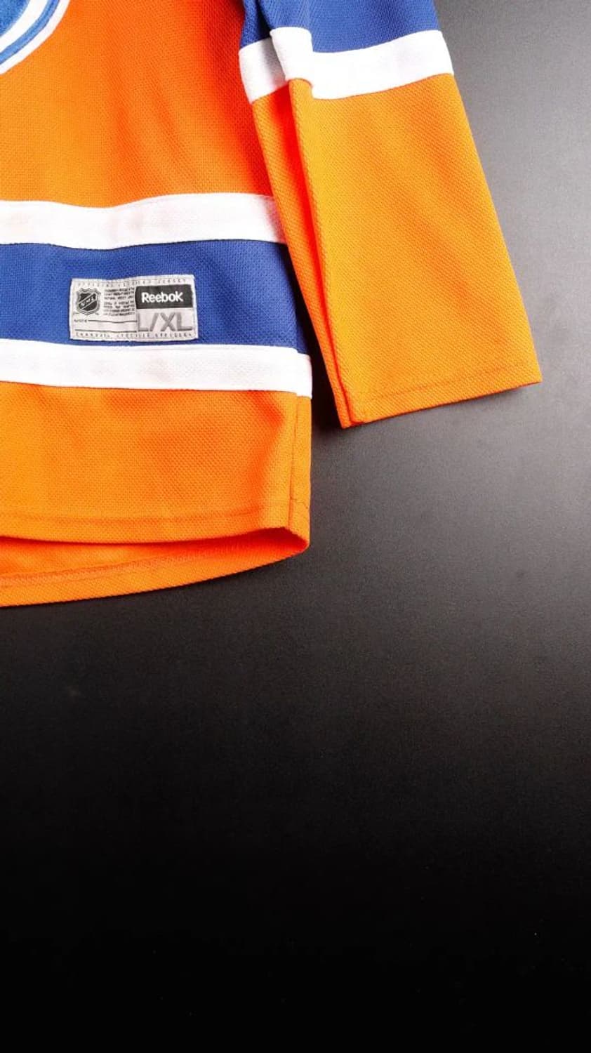 [XL] 리복NHL 에드먼턴오일러스 아이스하키유니폼 상품이미지3