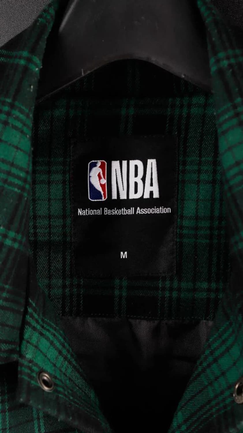 [M] NBA 클리퍼스 체크 코치자켓 상품이미지6