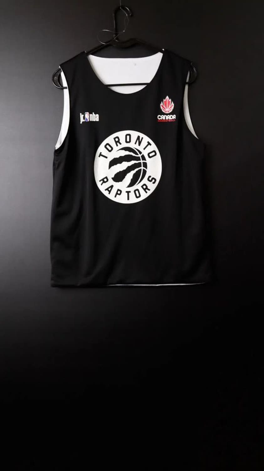 [M] NBA캐나다바스켓 토론토랩터스 양면농구져지 상품이미지1