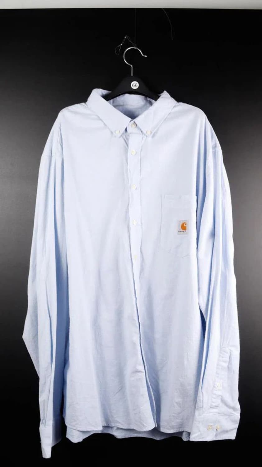[2XL] 칼하트 하늘색 오버핏셔츠 상품이미지1