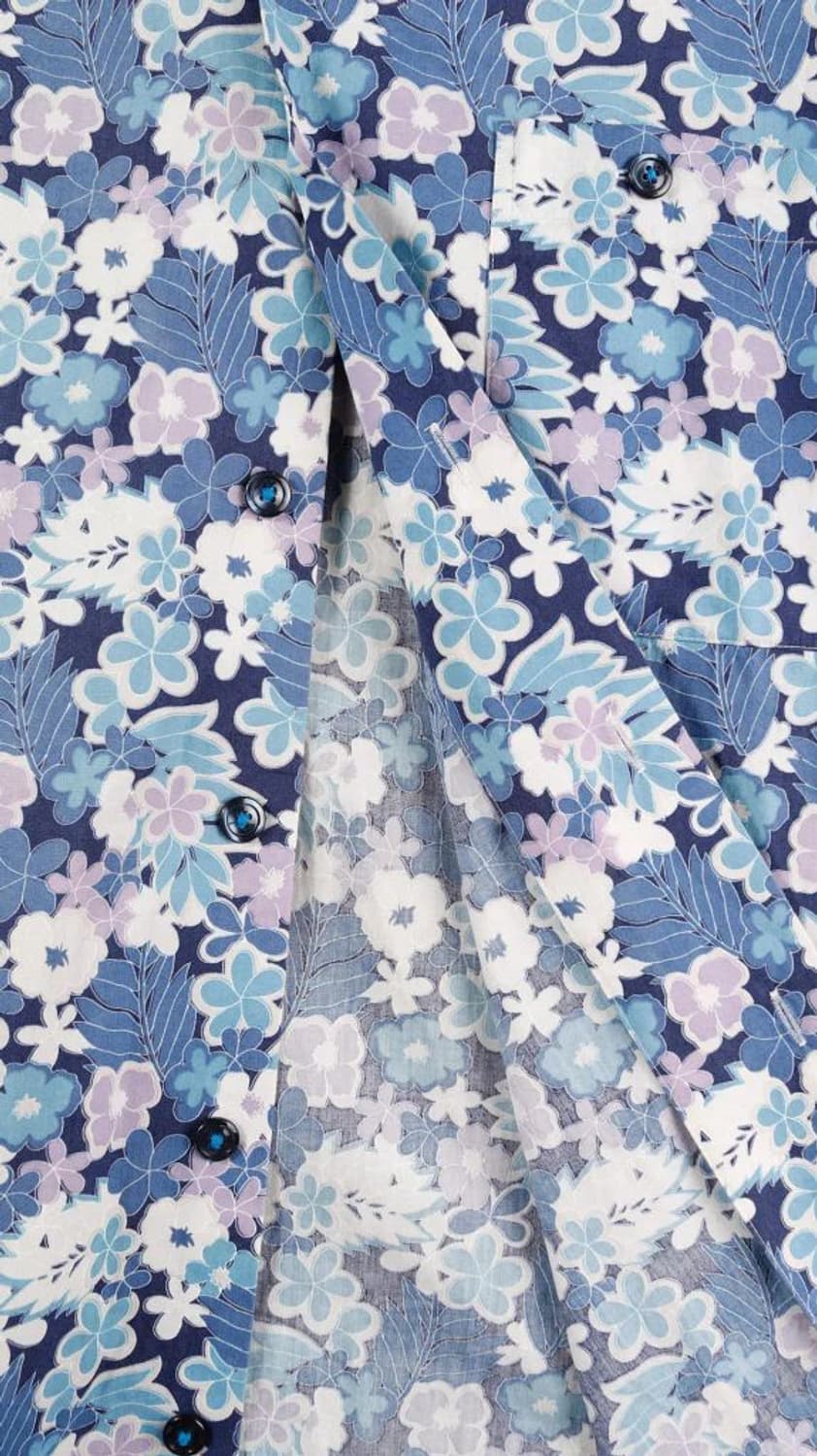 [M] 아쿠아스큐텀 하와이안셔츠 상품이미지3