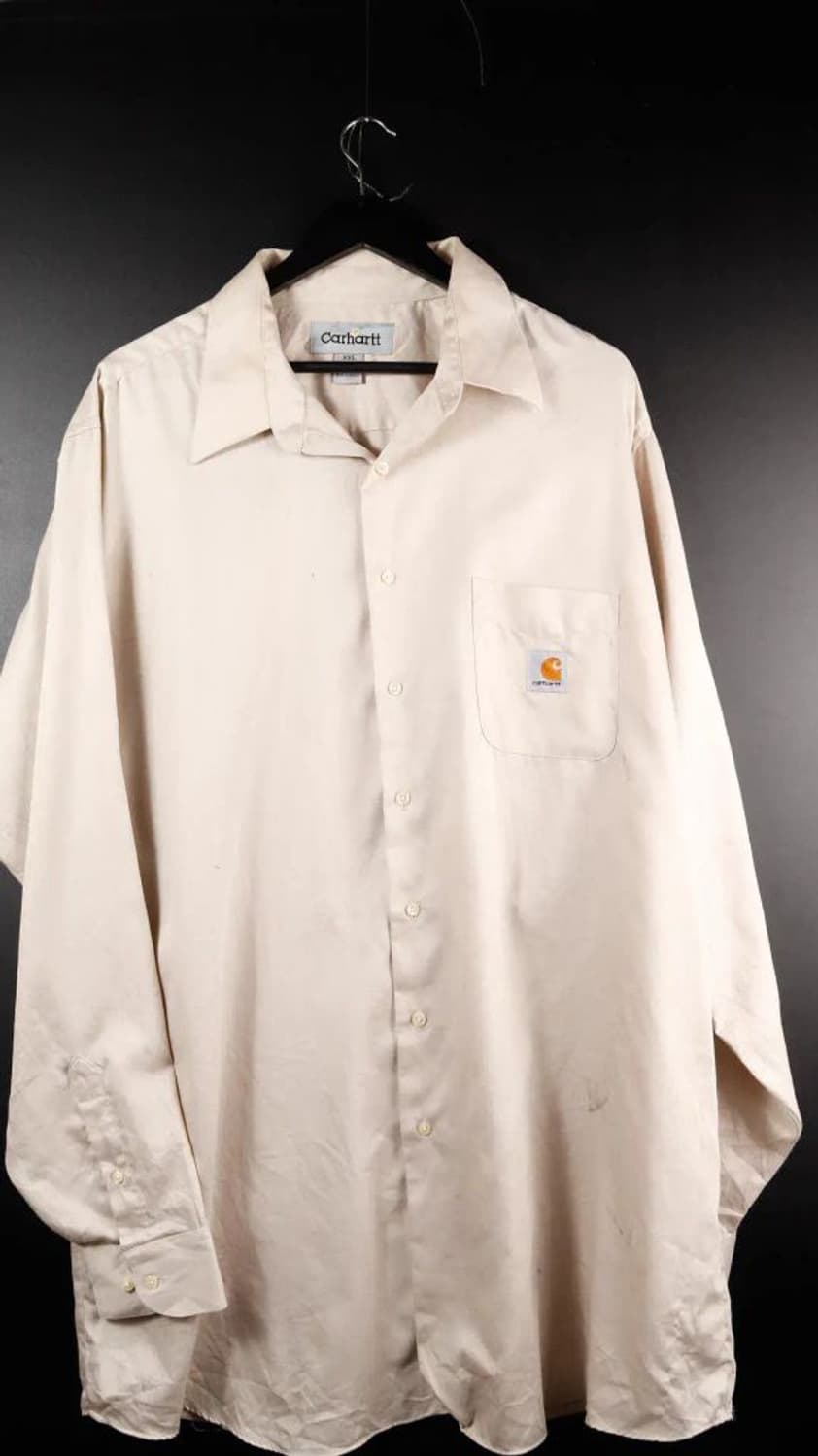 [2XL] 칼하트 아이보리 포켓셔츠 상품이미지1
