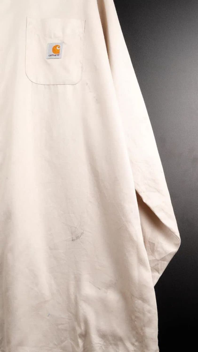 [2XL] 칼하트 아이보리 포켓셔츠 상품이미지2
