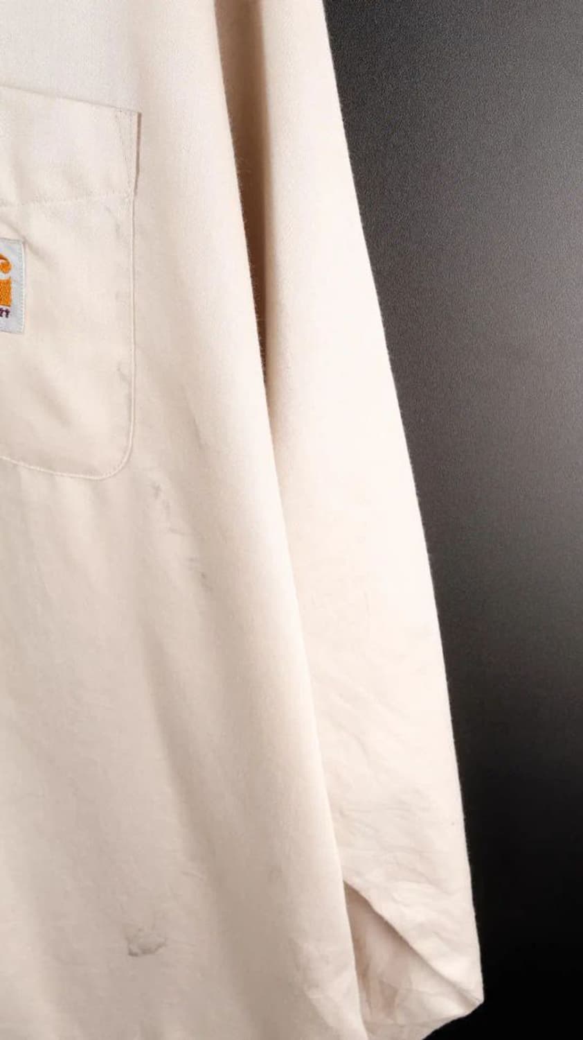 [2XL] 칼하트 아이보리 포켓셔츠 상품이미지3