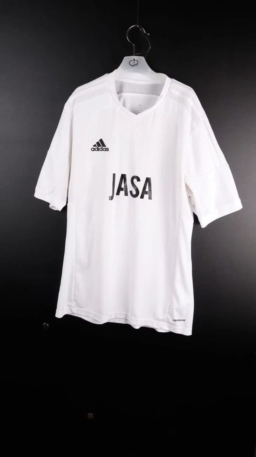 [M] 아디다스 JASA 흰색 축구반팔 상품이미지1