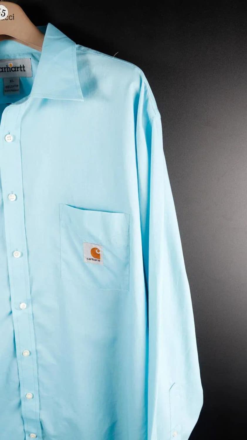 [2XL] 칼하트 하늘색 긴팔셔츠 상품이미지3