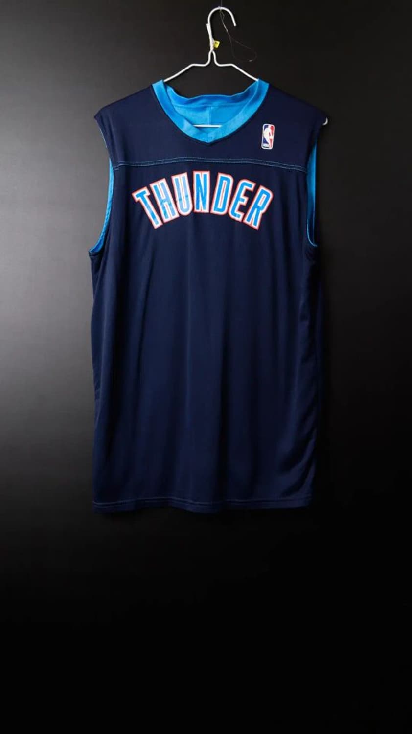 [M] NBA 오클라호마썬더 양면농구져지 상품이미지1