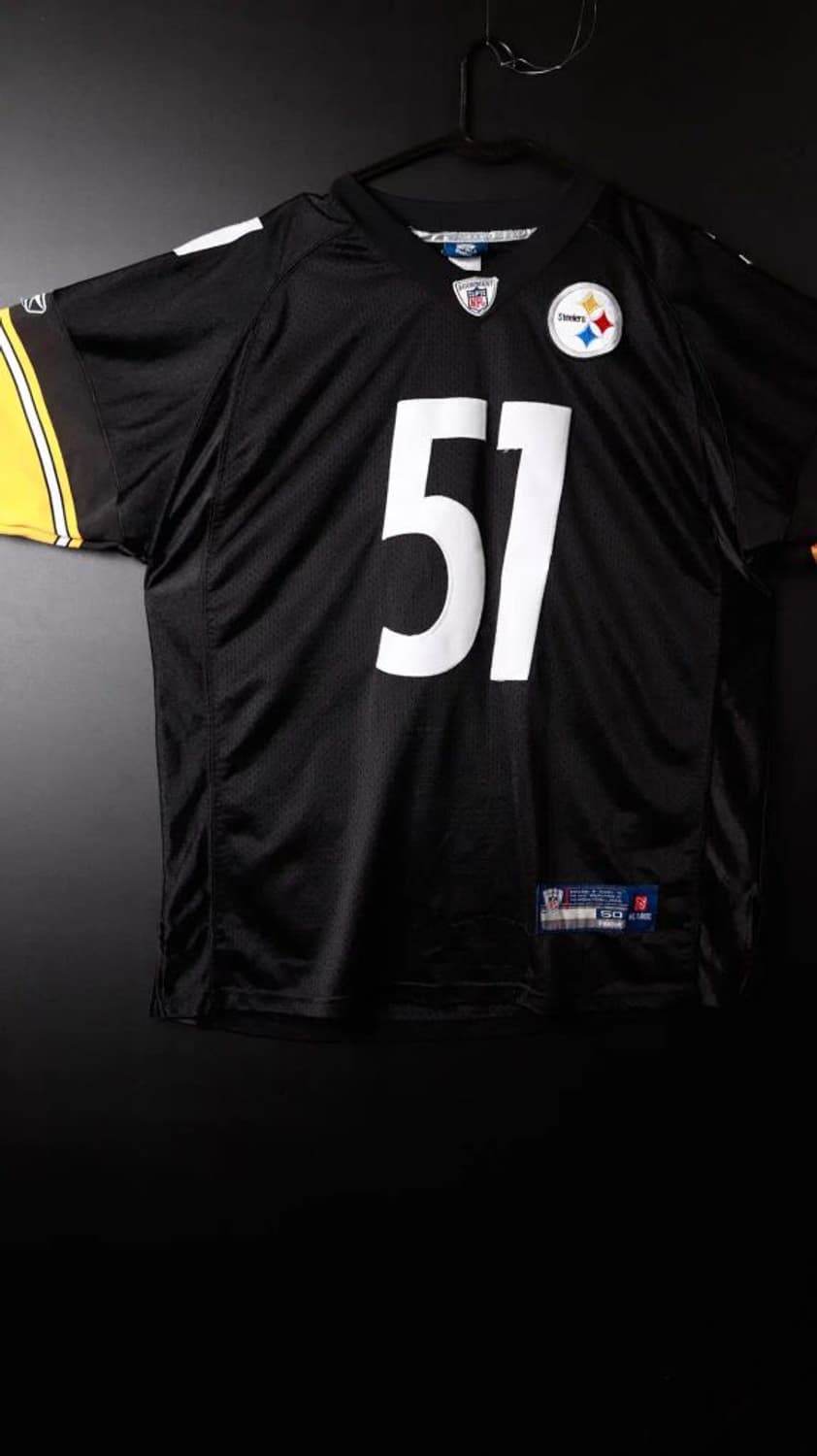 [L] 리복 피츠버그 패리어 미식축구 유니폼 상품이미지1