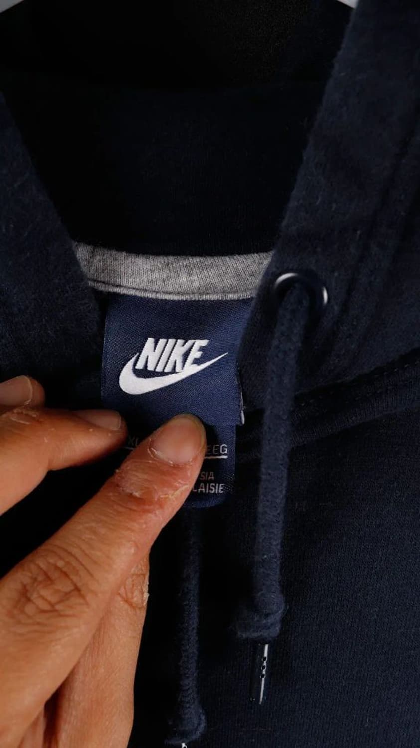 [2XL] 나이키 네이비 후드 상품이미지2
