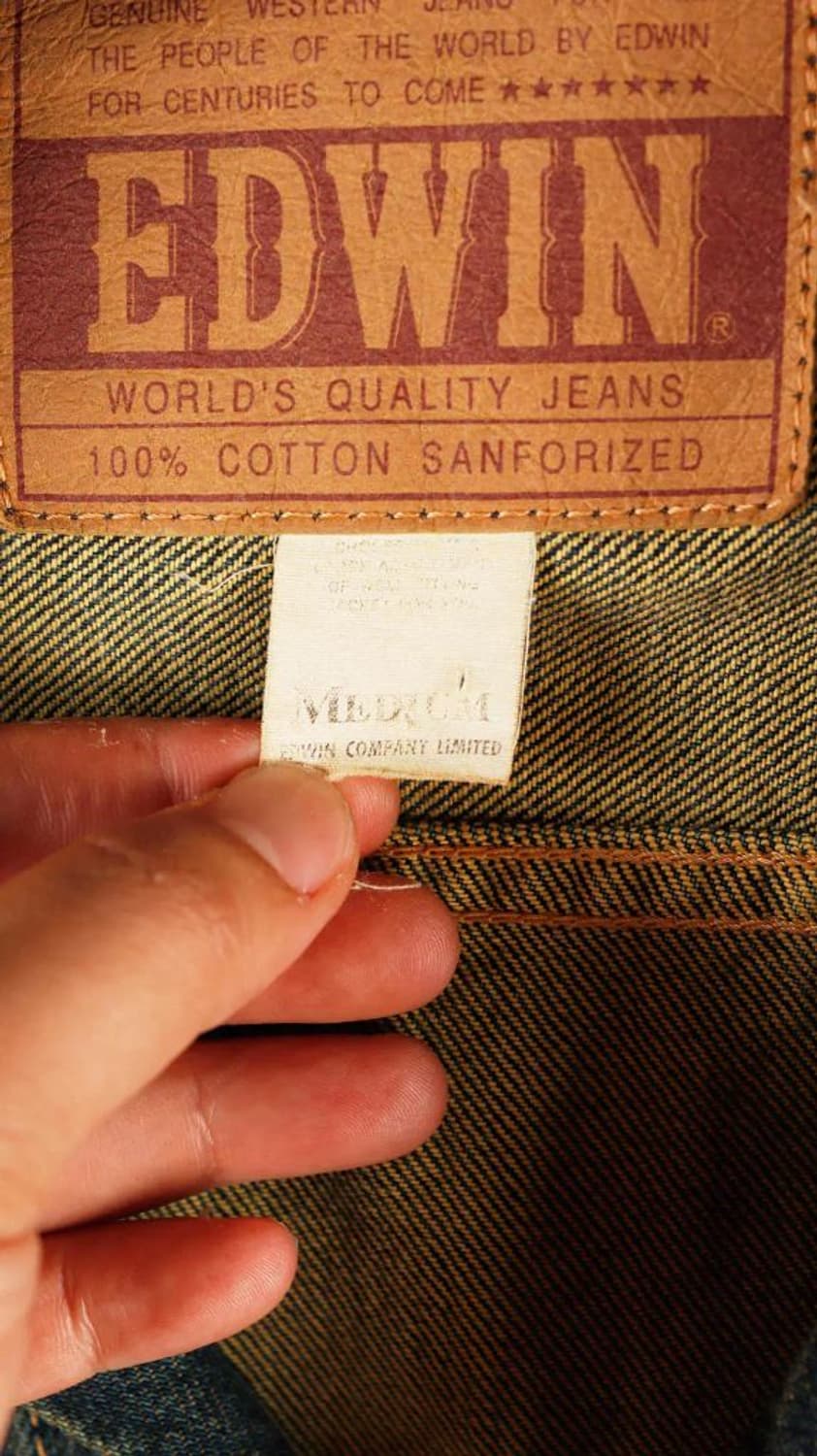 [M] 에드윈 빈티지 청자켓 상품이미지6