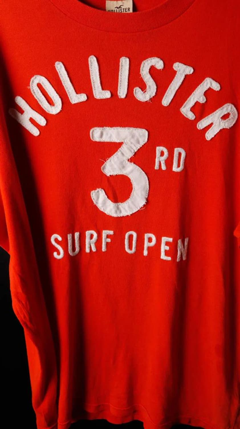 [XL] 홀리스터 주황Y2K 티셔츠 상품이미지2