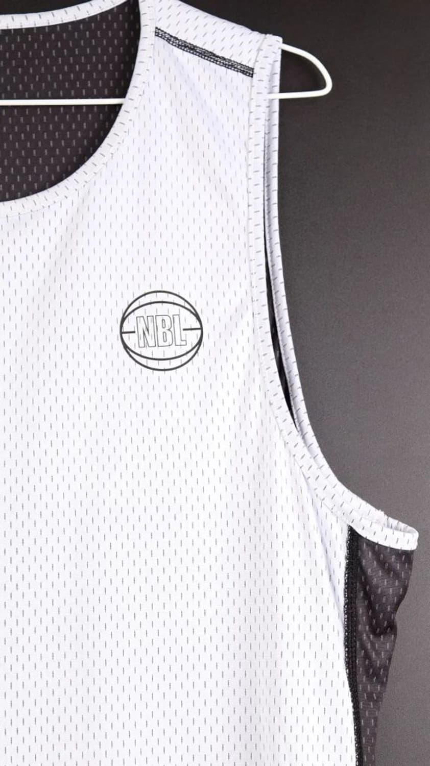 [XL]NBL 검흰 양면 농구져지 상품이미지5