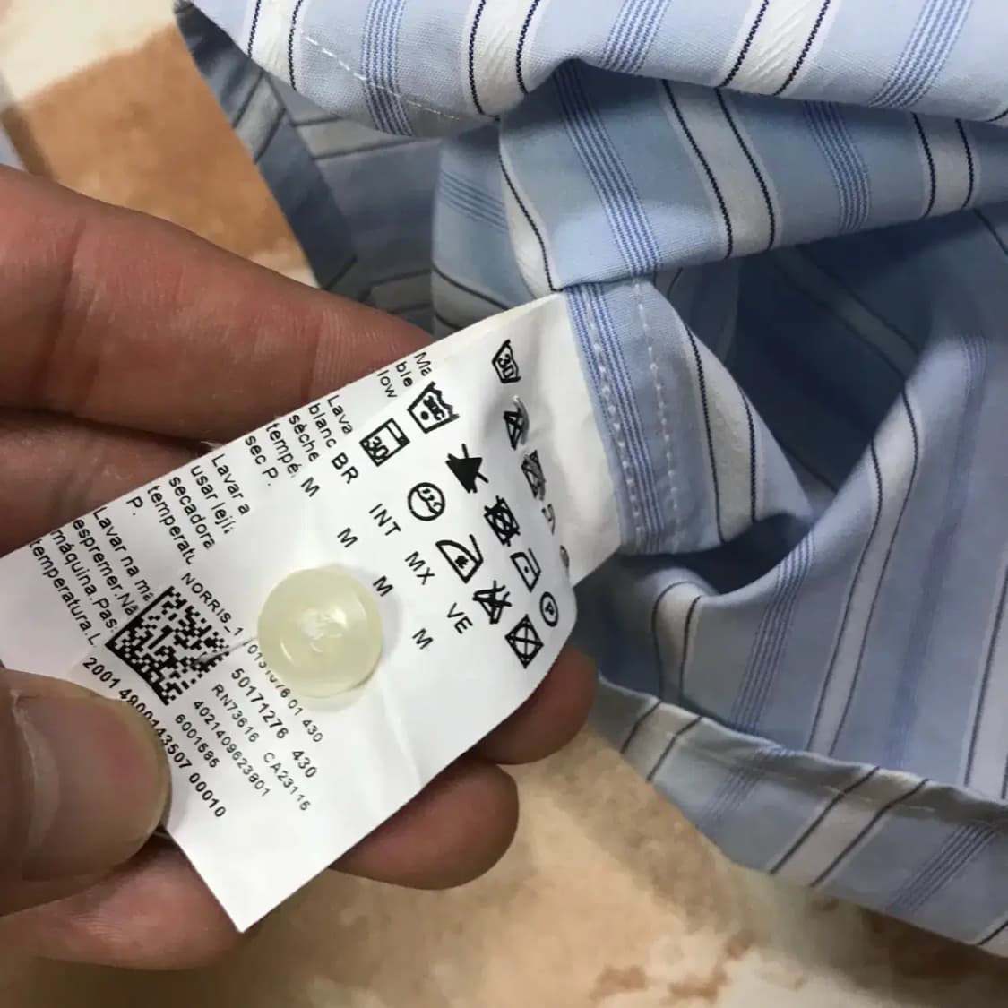 휴고보스 스트라이프 남방 셔츠 상품이미지4