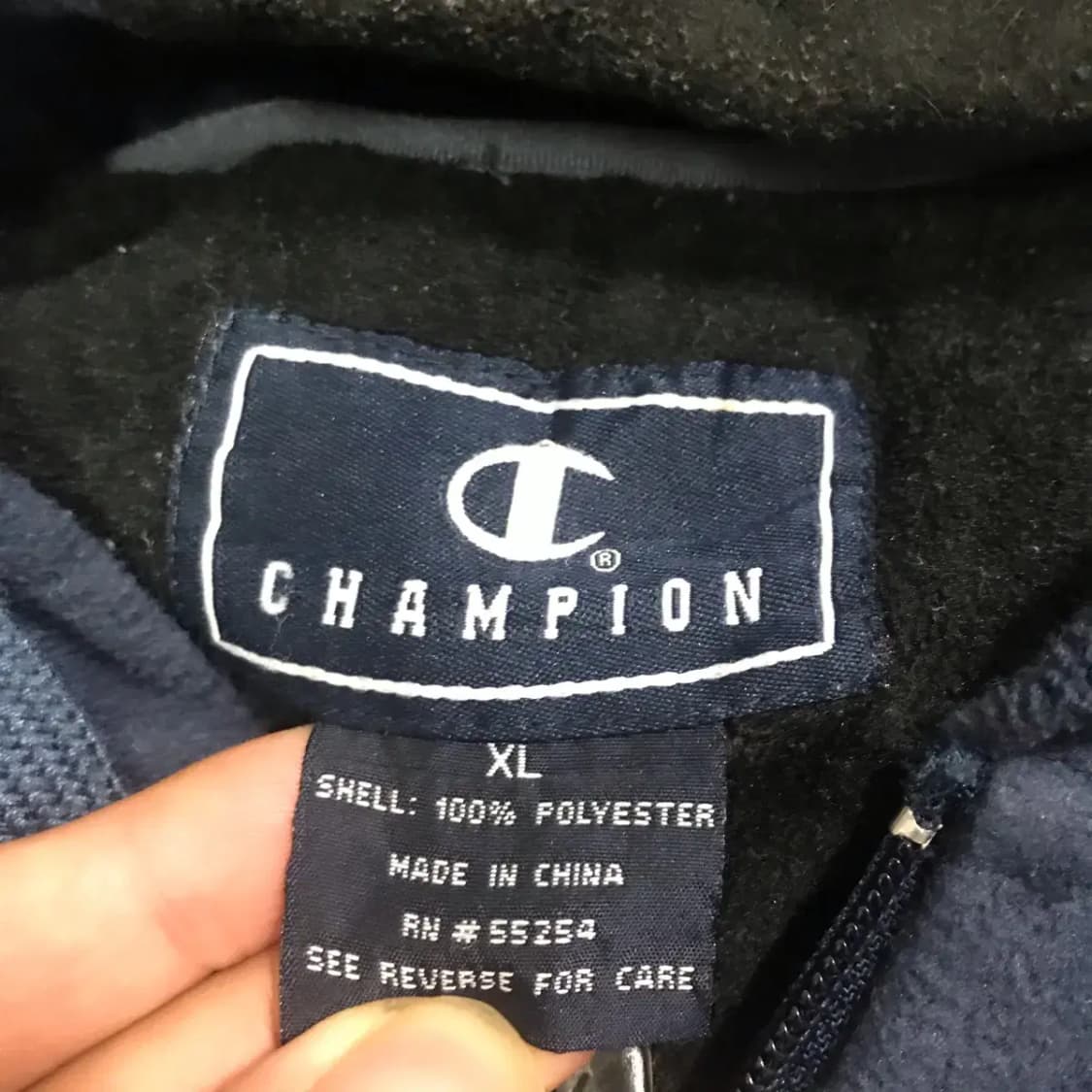 챔피온 반집업 플리스 자켓 상품이미지3