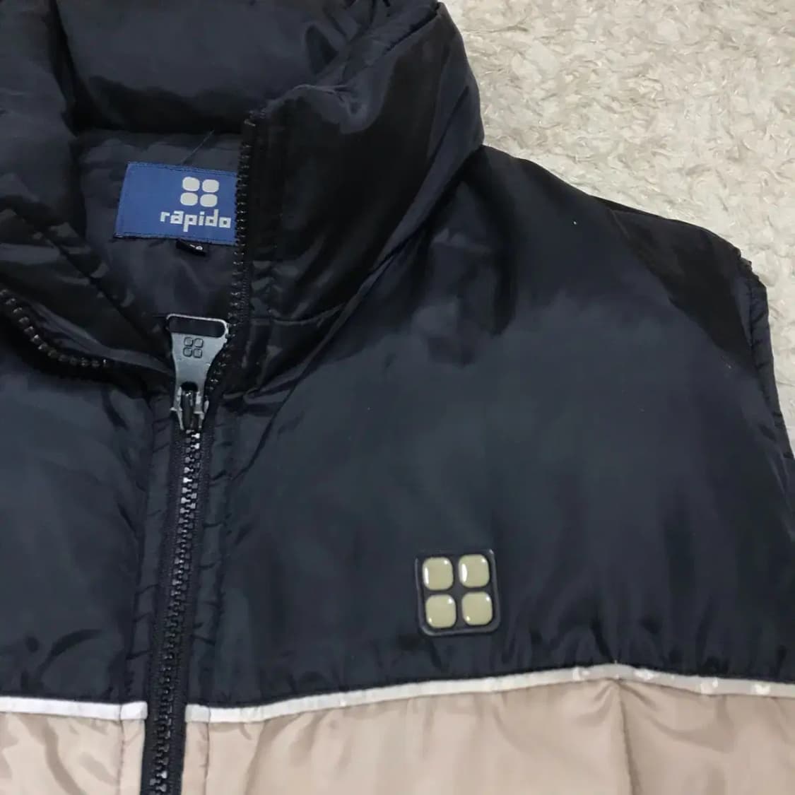 라피도 올드스쿨 패딩 조끼 상품이미지2
