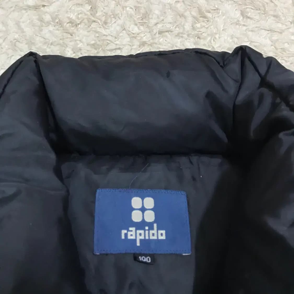 라피도 올드스쿨 패딩 조끼 상품이미지3