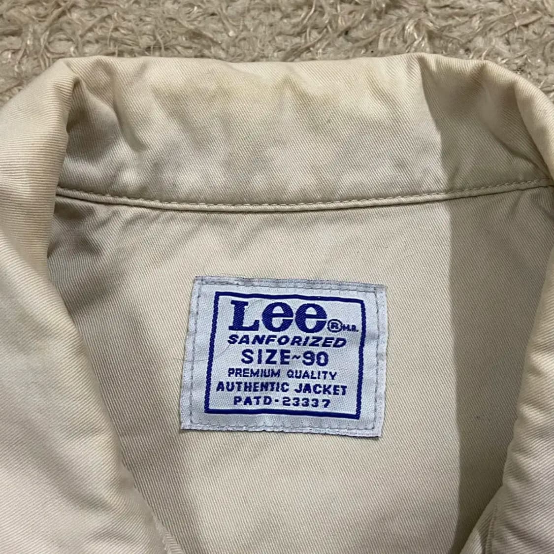 Lee 블루종 자켓 상품이미지5