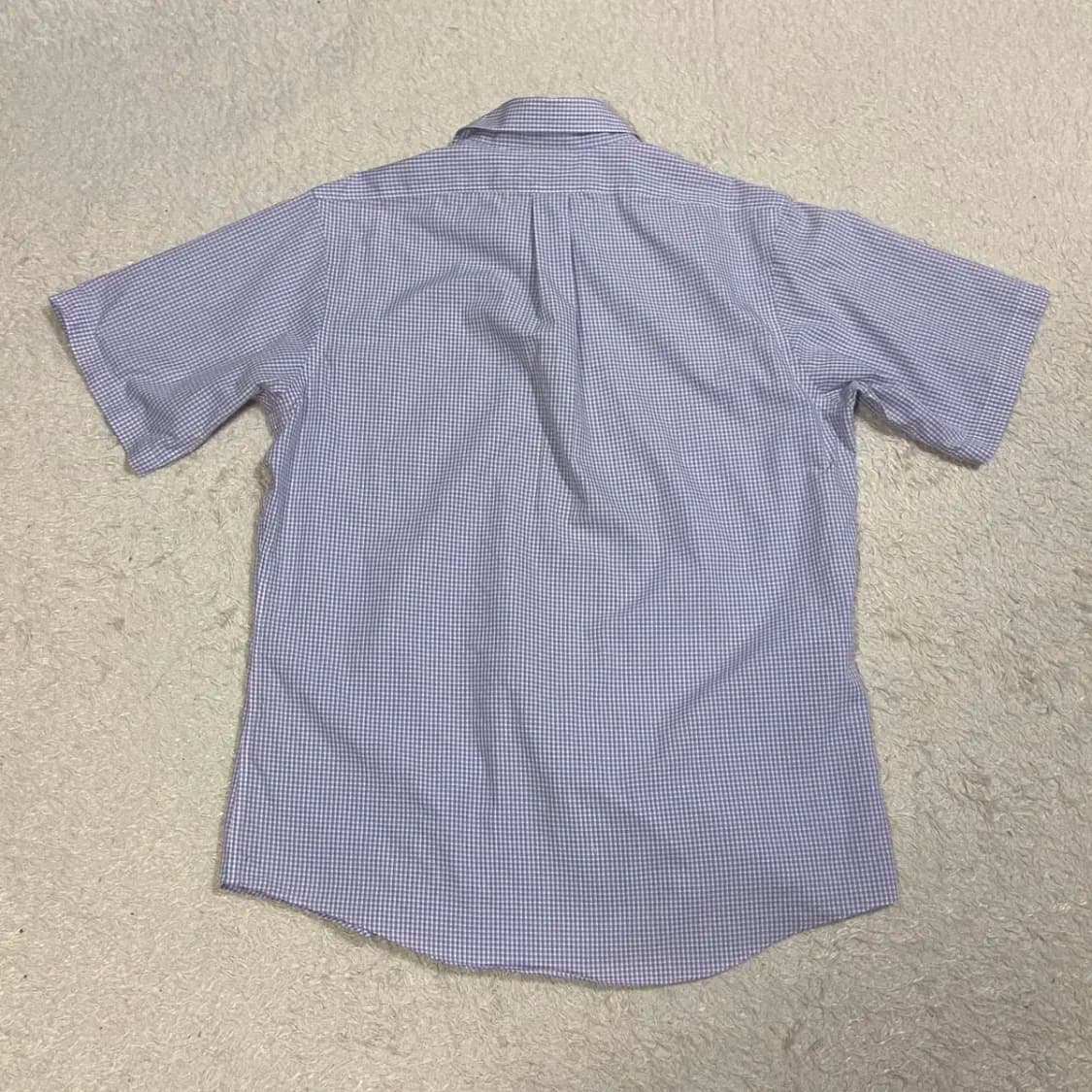 XL 브룩스브라더스 반팔 셔츠 체크 상품이미지5