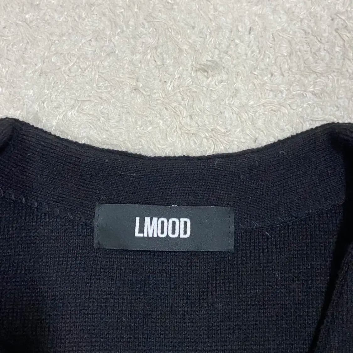 엘무드 가디건 블랙 m 상품이미지2