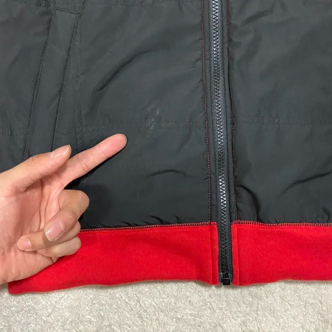 노스페이스 양면 후드 점퍼 90 상품이미지2