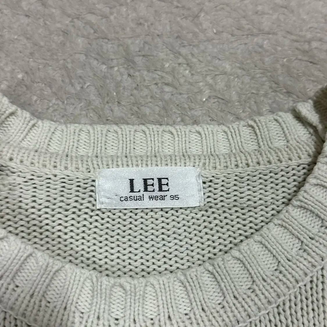 Lee 니트 라운드 95 상품이미지4