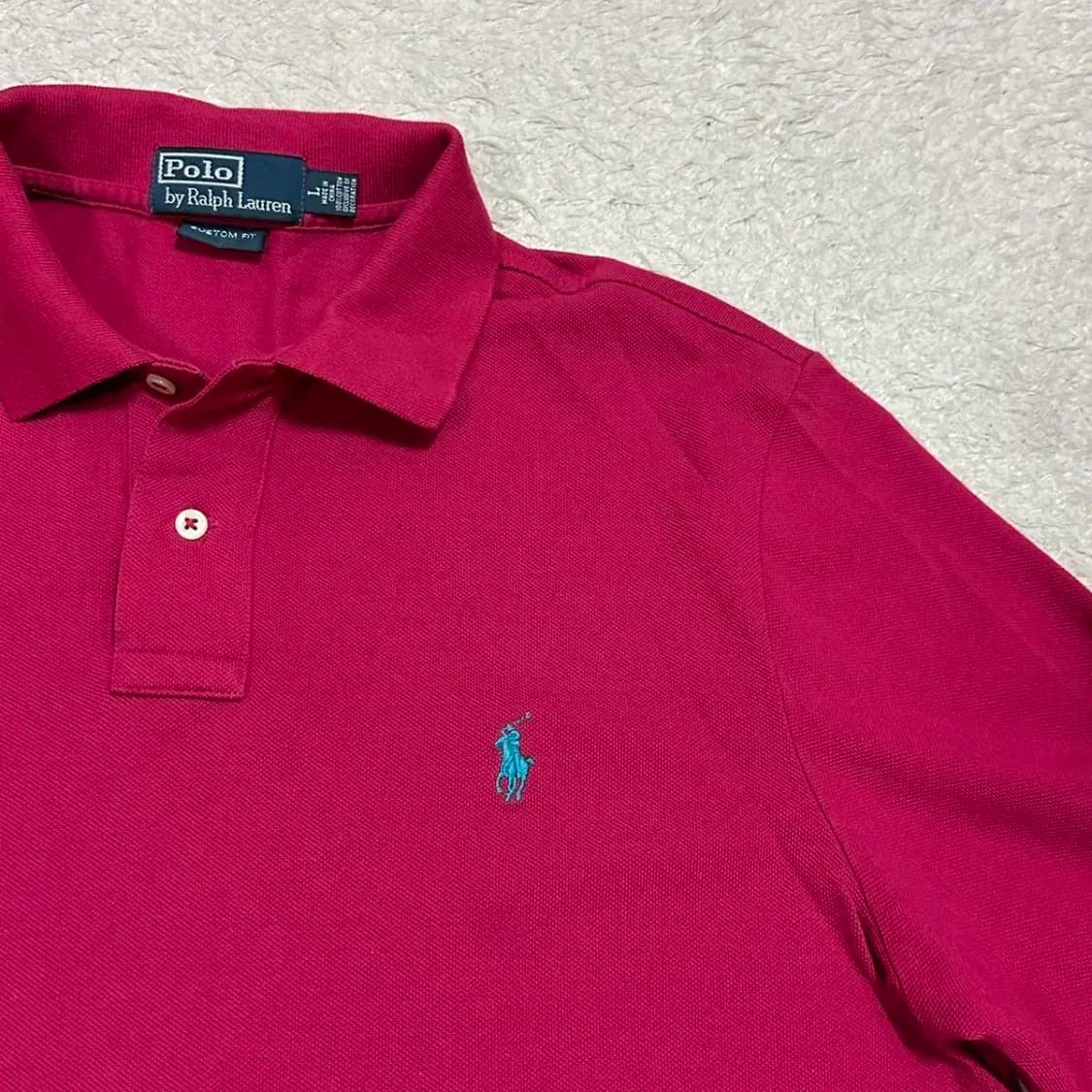 폴로 긴팔 카라티 L 상품이미지3