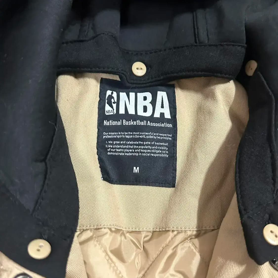 NBA 누빔 점퍼 자켓 m 상품이미지2