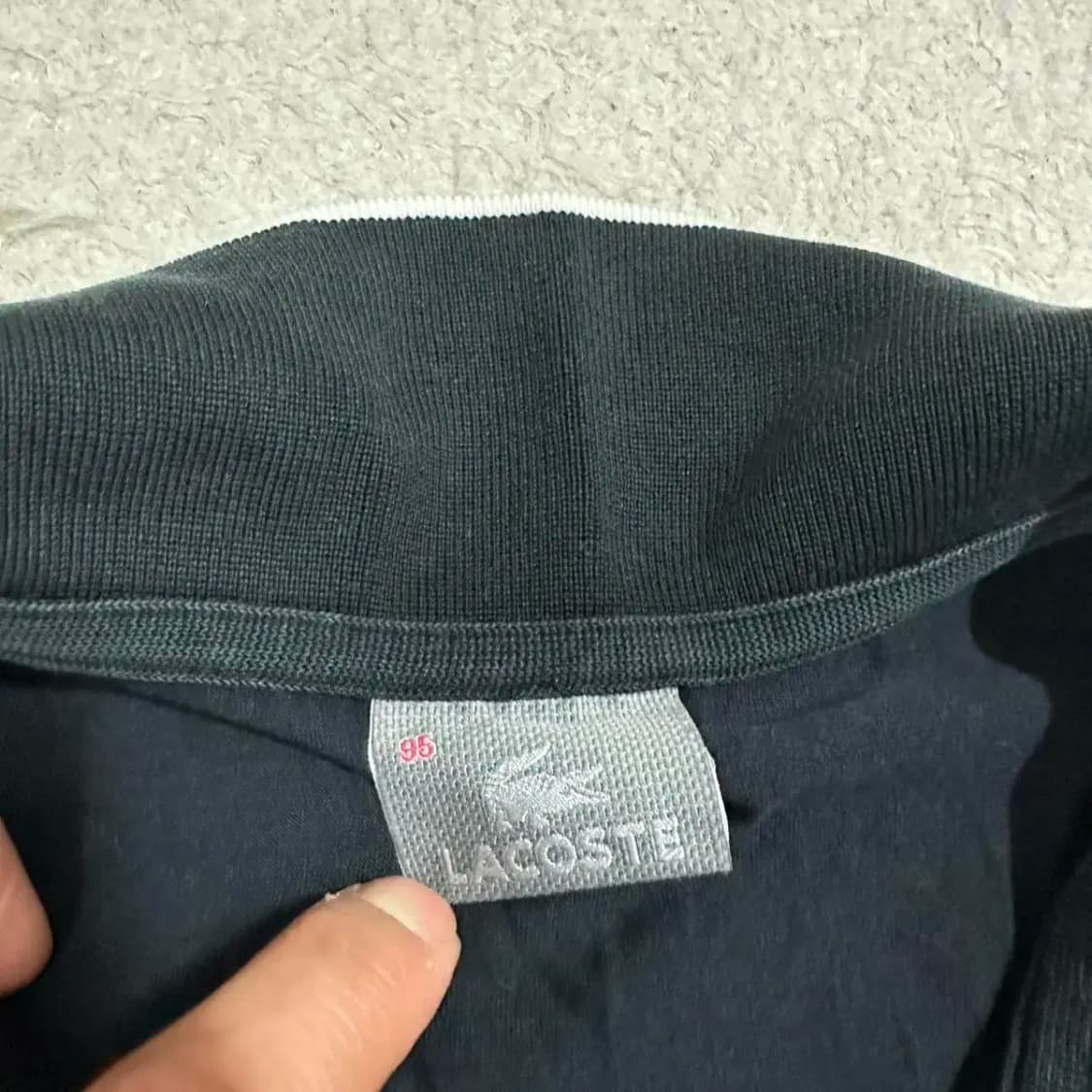 라코스테 반팔 카라티 블랙 95 상품이미지3