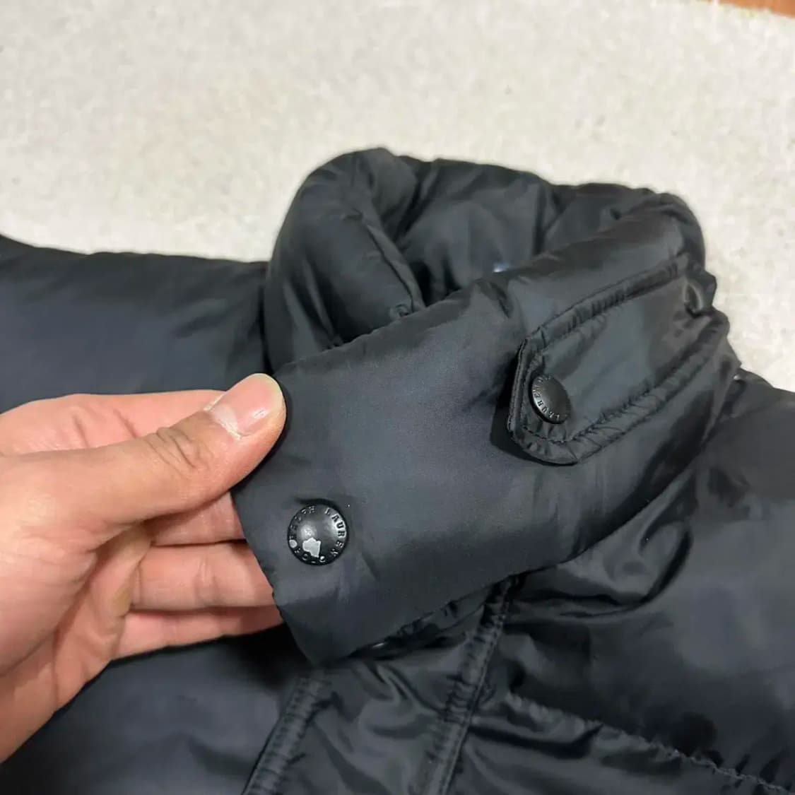 폴로 패딩 블랙 L 상품이미지2