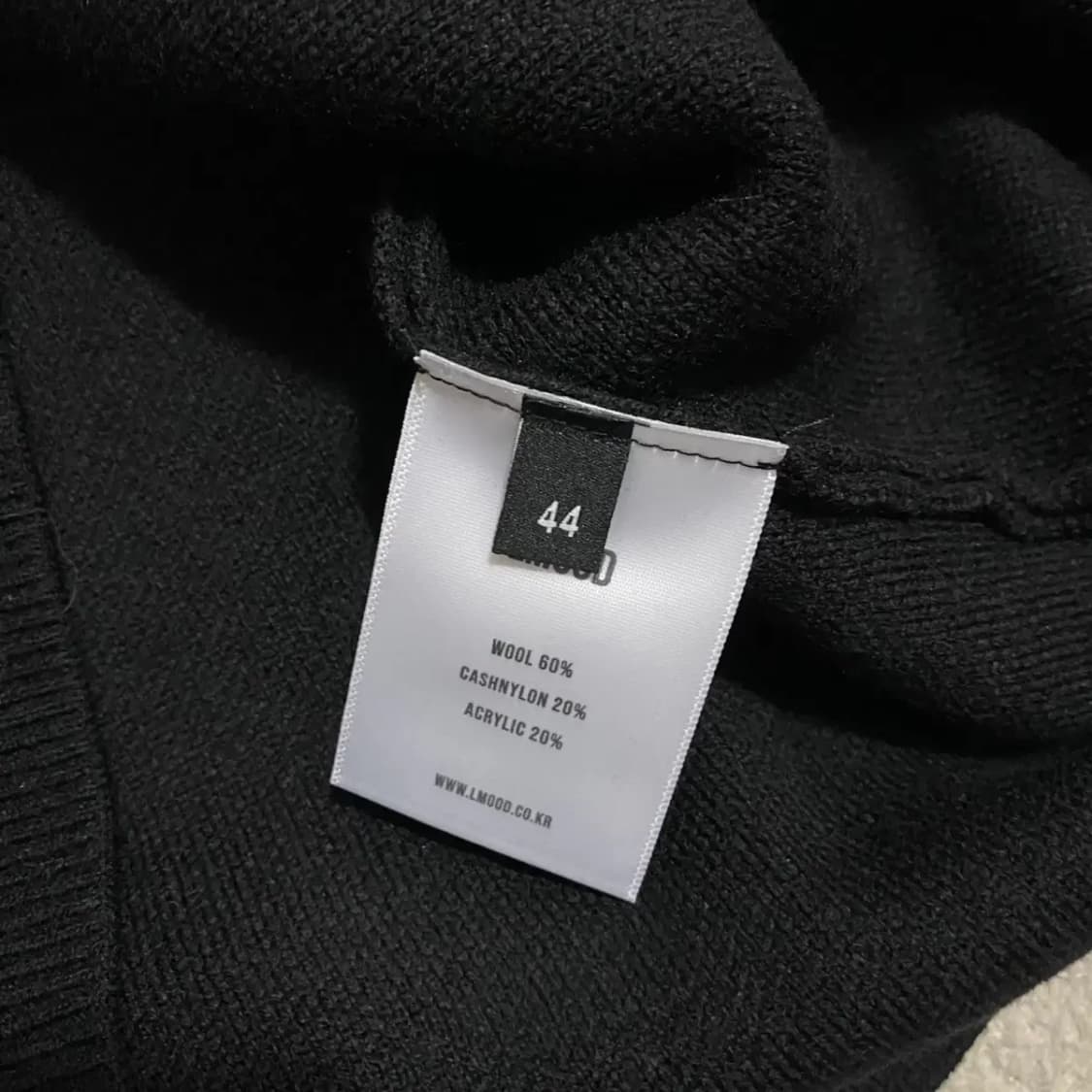 엘무드 니트 블랙 상품이미지3