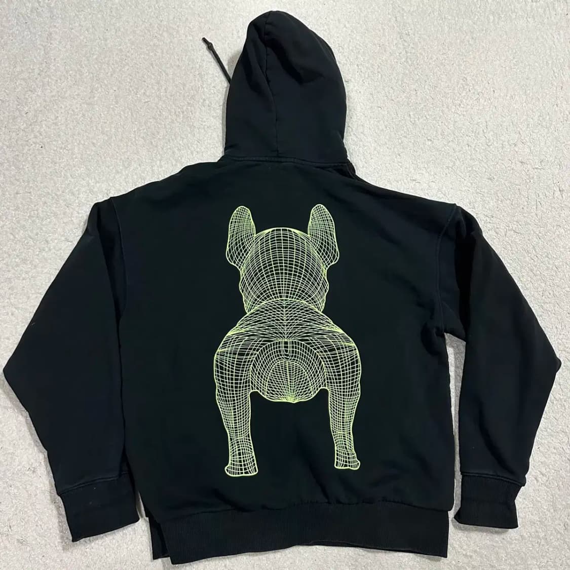 라이프워크 후드티 블랙 s 상품이미지5