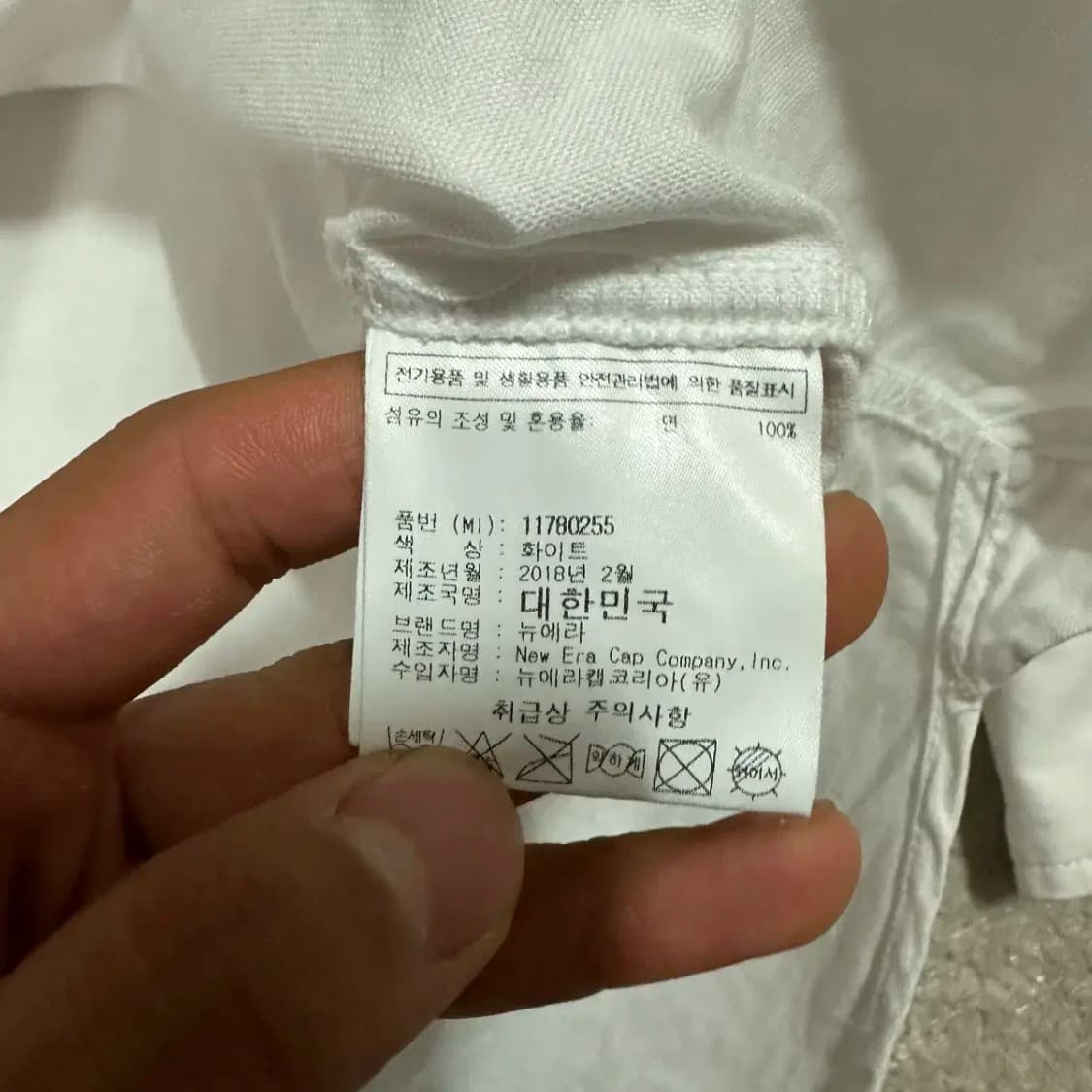 뉴에라 셔츠 옥스포드 오버핏 100 상품이미지5