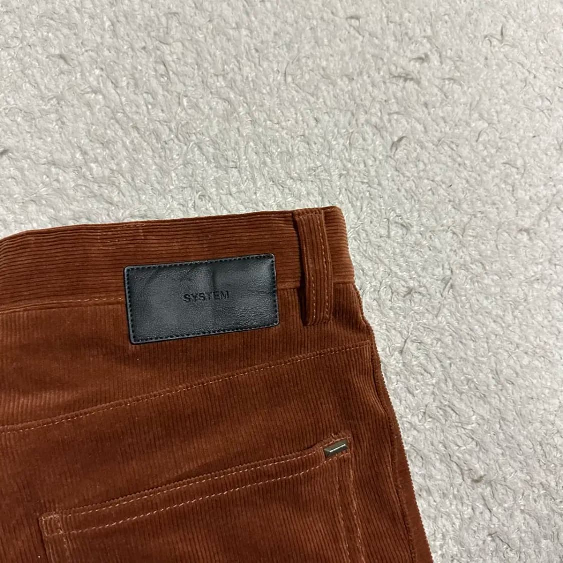 시스템 골덴 코듀로이 바지 여성 30인치 상품이미지6