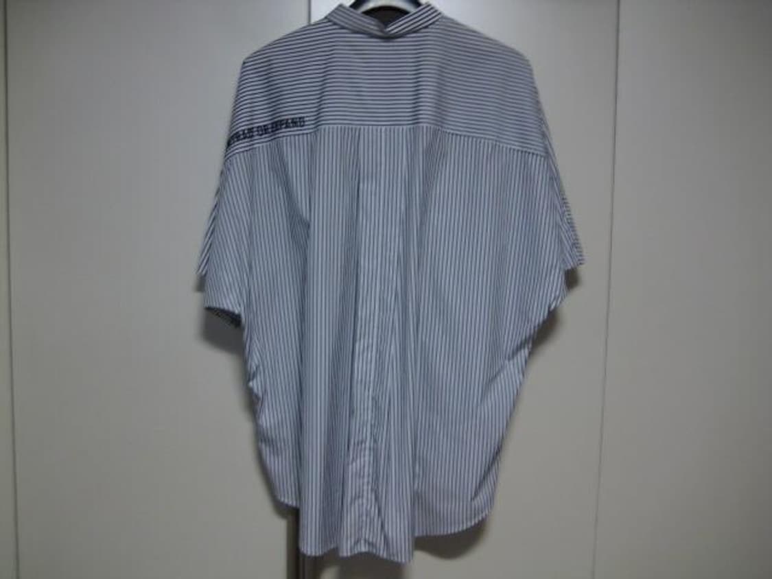 (46사이즈) 준지 juunj / 가오리소매 사이드지퍼 레터링셔츠 상품이미지10