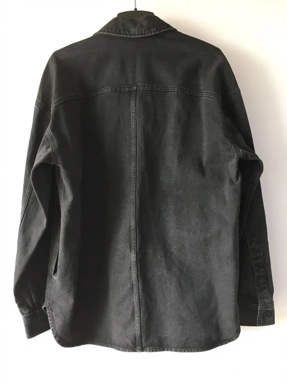 (48사이즈) 준지 juunj / 흑청 데님 셔츠 상품이미지6