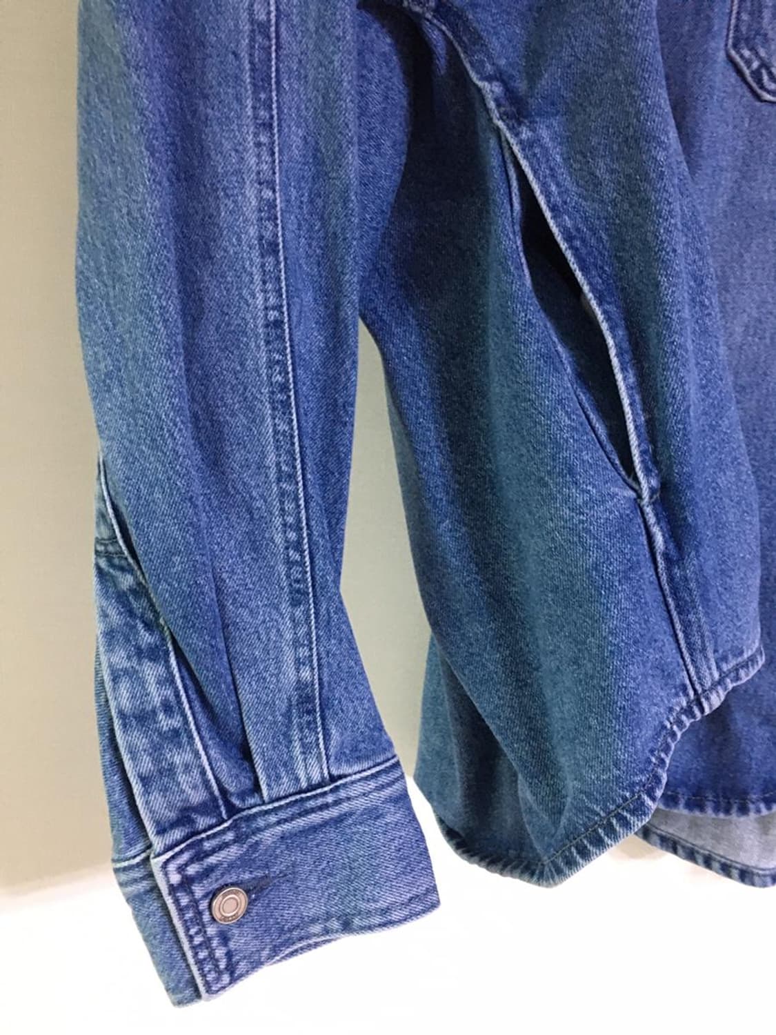 (50) 준지 juunj / 워싱 데님 셔츠 아우터 상품이미지5